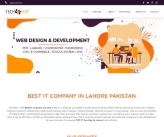 Techhive.pk(Previous Next Best IT Company in Lahore Pakistan Tech Hive) Screenshot