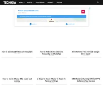 Techhow.org(Mashnol) Screenshot