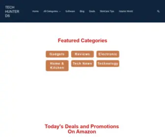 Techhunterds.com(Cool New Gadgets) Screenshot