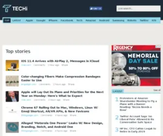 Techi.com(Technology news) Screenshot