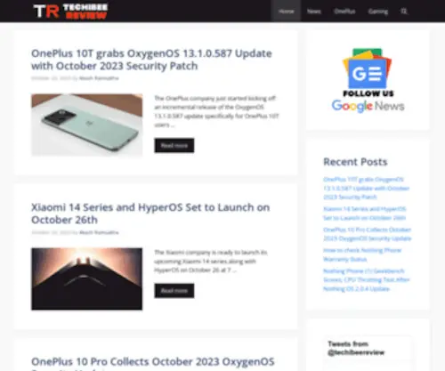 Techibeereview.com(Techibee Review) Screenshot