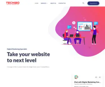 Techibo.com(Achieve Your Marketing Goals) Screenshot