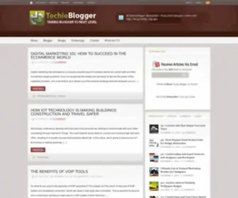 Techieblogger.com(Techie Blogger) Screenshot