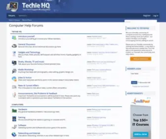 Techiehq.net(Computer Help Forums) Screenshot