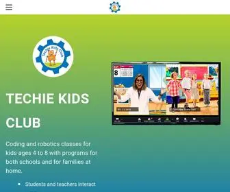 Techiekidsclub.com(Techie Kids Club) Screenshot