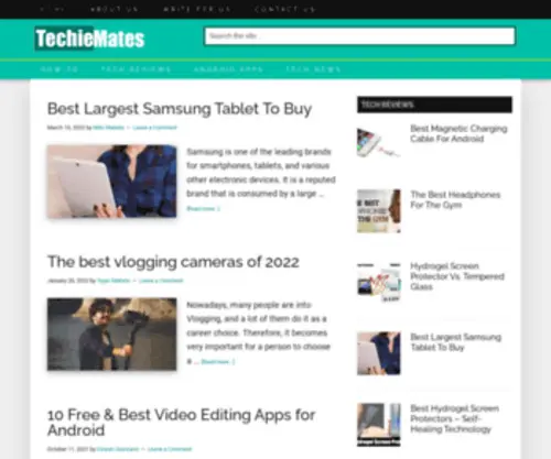 Techiemates.com(TechieMates) Screenshot