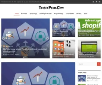 Techieposts.com(Best platform to Share Technology) Screenshot