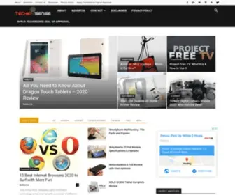 Techiesense.com(Computers, Laptops, Tablets, Technology Reviews) Screenshot