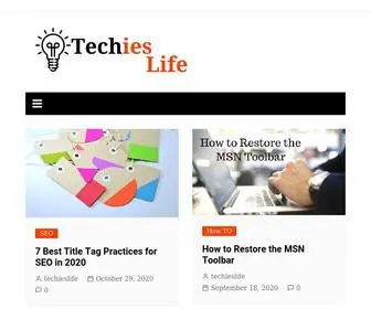 Techieslife.com(Tech, Reviews, SEO updates) Screenshot