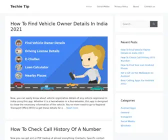 Techietip.com(Techie Tip) Screenshot