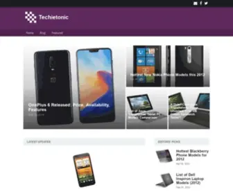 Techietonic.com(We will be back soon) Screenshot