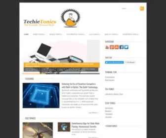 Techietonics.com(Science, Technology and Research) Screenshot