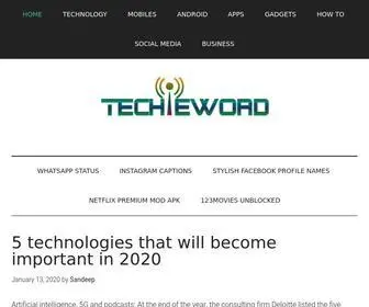 Techieword.com(Tech and Mobile News Blog) Screenshot