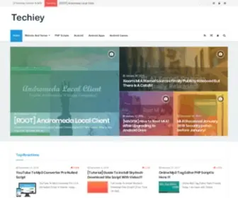 Techiey.com(Techiey) Screenshot