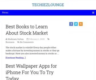 Techiezlounge.com(Tech blog) Screenshot