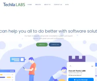 Techilalabs.com(Where Innovation Starts) Screenshot