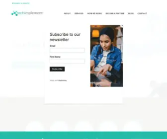 Techimplement.com(Tech Implement) Screenshot