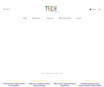 Techincartgallery.com(TECH Art Gallery) Screenshot