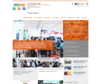 Techindiaexpo.com(TECHINDIA 2021) Screenshot