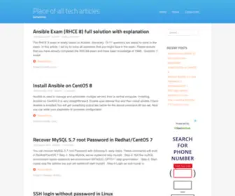 Techinfobest.com(A place for all tech articles) Screenshot