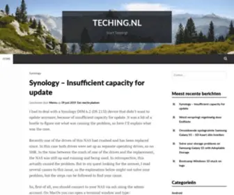 Teching.nl(Microsoft Azure Web App) Screenshot