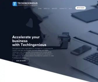 Techingenious.com(Techingenious) Screenshot