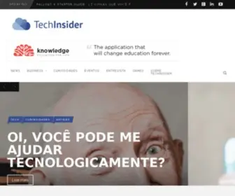 Techinsider.com.br(Tech Insider) Screenshot