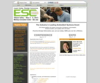 Techinsightsevents.com(ESC Silicon Valley) Screenshot