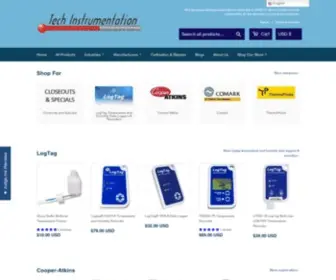 Techinstrument.com(Instrumentation Tools & Calibration Services) Screenshot