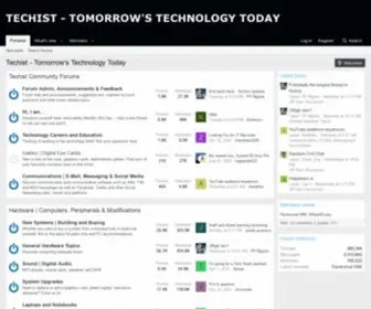 Techist.com(Tomorrow's Technology Today) Screenshot