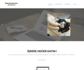 Techizmet.com(Teknolojinin Hizmet Noktası TecHizmet) Screenshot