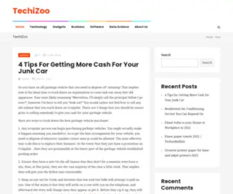 Techizoo.com(Financial Technology News) Screenshot