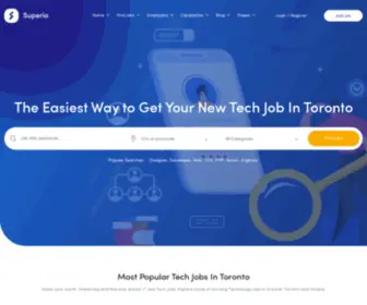 TechJobstoronto.ca(TechJobstoronto) Screenshot
