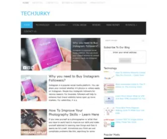 TechJurky.com(Technology News) Screenshot