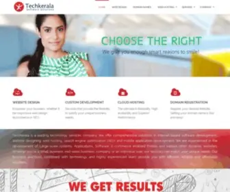 Techkerala.com(Web designing company) Screenshot