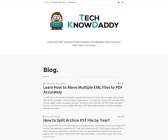 Techknowdaddy.com(TechKnowDaddy) Screenshot