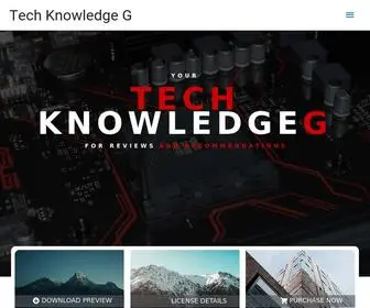 Techknowledgeg.com(Tech Knowledge G) Screenshot