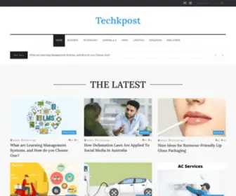 Techkpost.com(Home) Screenshot