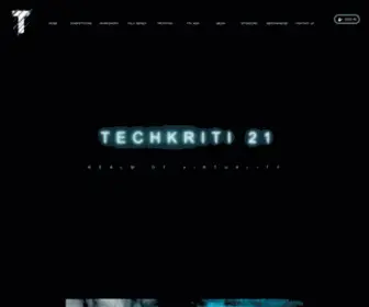 Techkriti.org(Techkriti) Screenshot