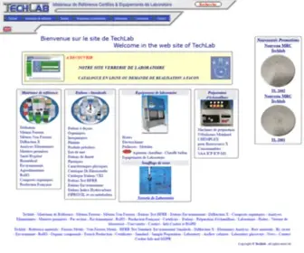 Techlab.fr(Societe Techlab) Screenshot
