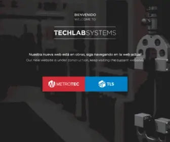 Techlabsystems.com(Testing Machines for quality control) Screenshot