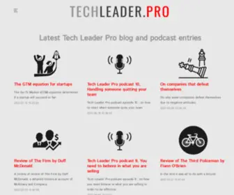 Techleader.pro(Software engineering leadership) Screenshot