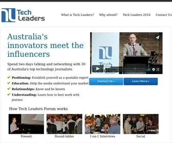 Techleaders.com.au(Techleaders) Screenshot