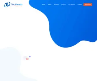 Techleadz.com(Web Application Development Company) Screenshot