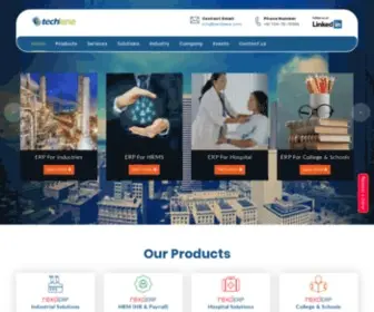 Techlene.com(Custom Software Development Company) Screenshot