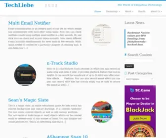 Techliebe.com(The world of Ubiquitous Technology) Screenshot