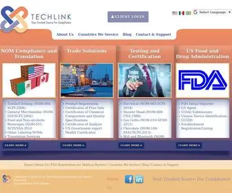 Techlinkinternational.com(Techlink International Inc) Screenshot