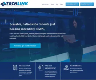 Techlinkservices.com(TechLink Services) Screenshot