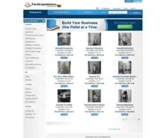 Techliquidators.ca(Wholesale Electronics Liquidation) Screenshot