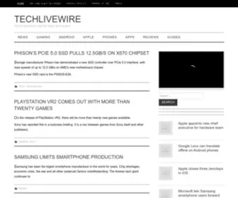 Techlivewire.com(Tech Livewire) Screenshot